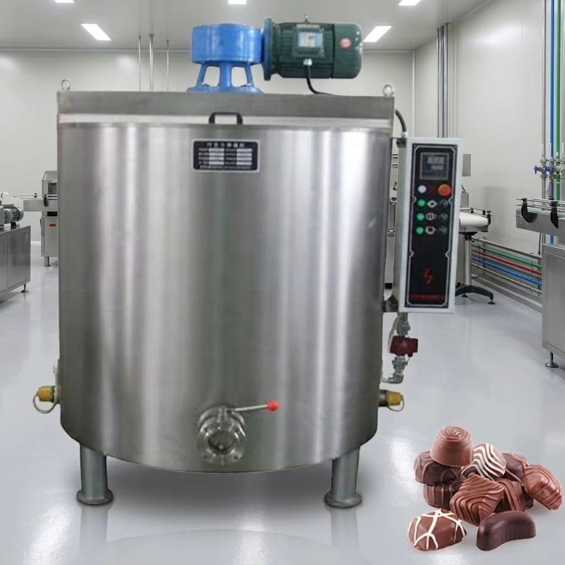 Food Storage And Temperature - チョコレート貯蔵タンク 温度調節可能 304ステンレス鋼 プラグ式 高性能 ミルク・水・スナック食品用