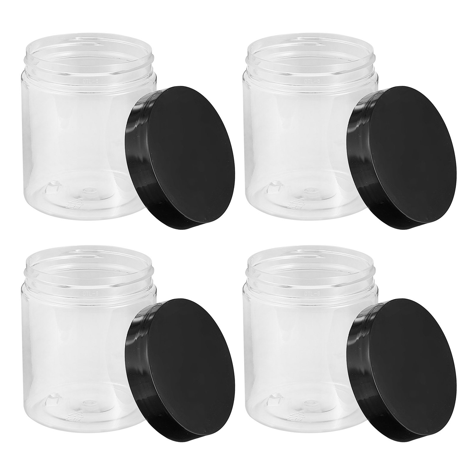 Food Storage Kitchen - 12個入り透明プラスチック保存容器 密閉容器 食品保存オーガナイザー キッチンパントリー キャンディー・穀物・ナッツホルダー