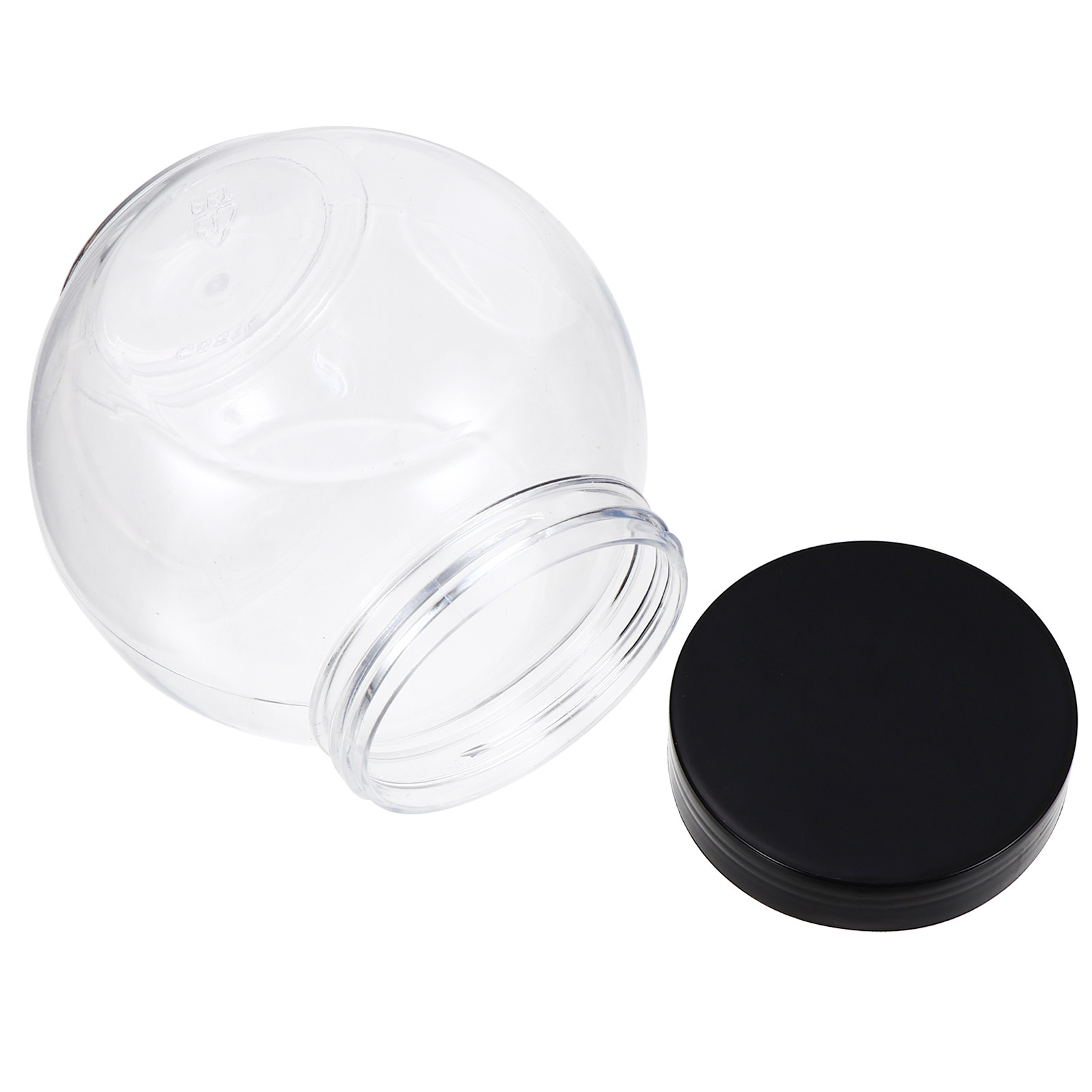 Food Storage Pet - 1 セット食品保存缶透明 424 ミリリットル防湿密封キャニスター蜂蜜砂糖茶コーヒークッキー保存缶用