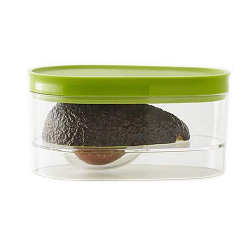 Food Storage Time - アボカド食品保存ボックス省スペースプラスチックフルーツコンテナ家庭用ツールキッチンクリスパー野菜オーガナイザーバッグ
