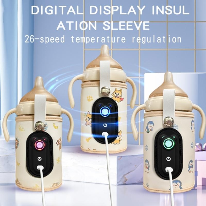Food Storage And Temperature - J15U USB 哺乳瓶ヒーター クイックヒート機能付き 温度調節可能なウォーマー 移動中の忙しい親のための持ち運びが簡単