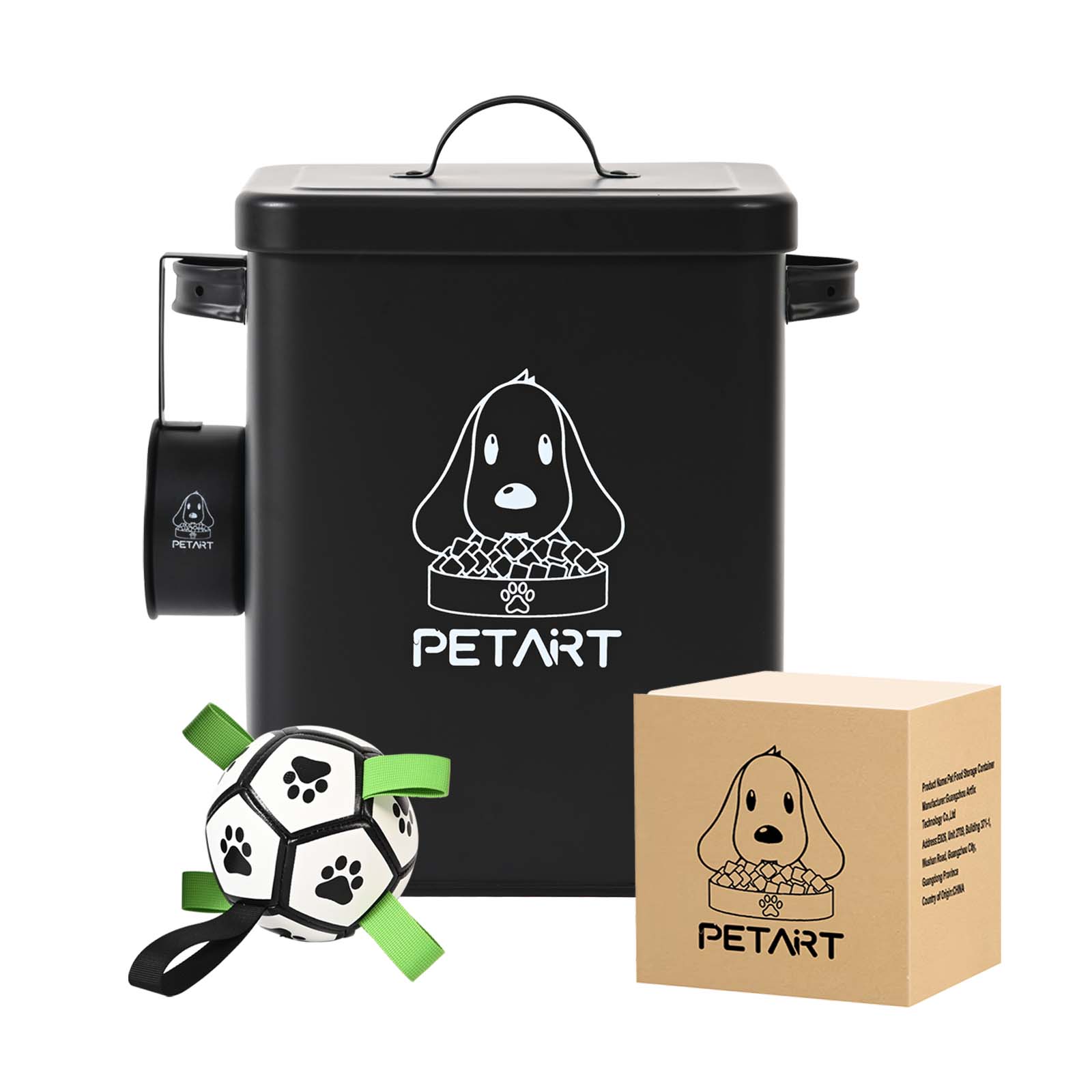 Food Storage Pet - 大型ペットフード収納バケット、犬の餌箱、防湿、キッチンコンテナ