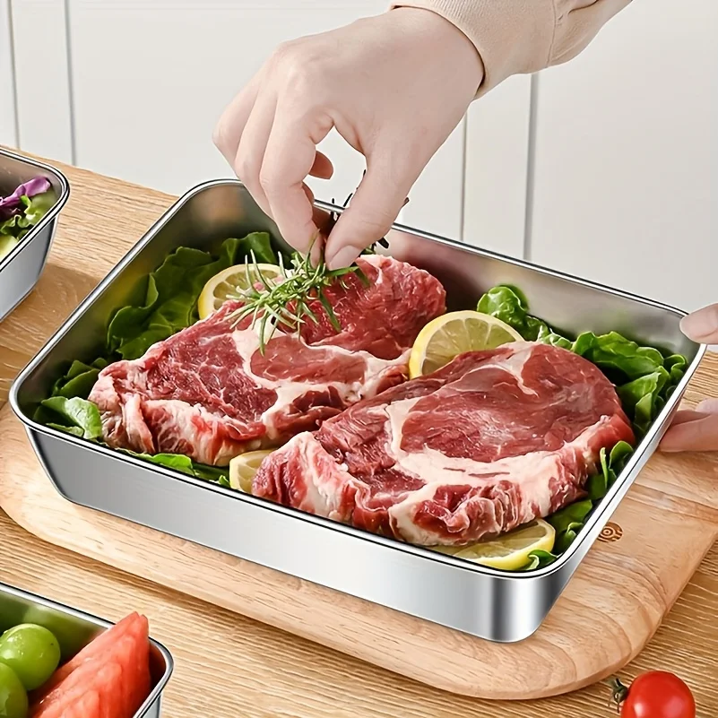 5個入りステンレス製食品保存容器セット - 漏れ防止蓋、耐久 - Food Storage Home のレビューと価格