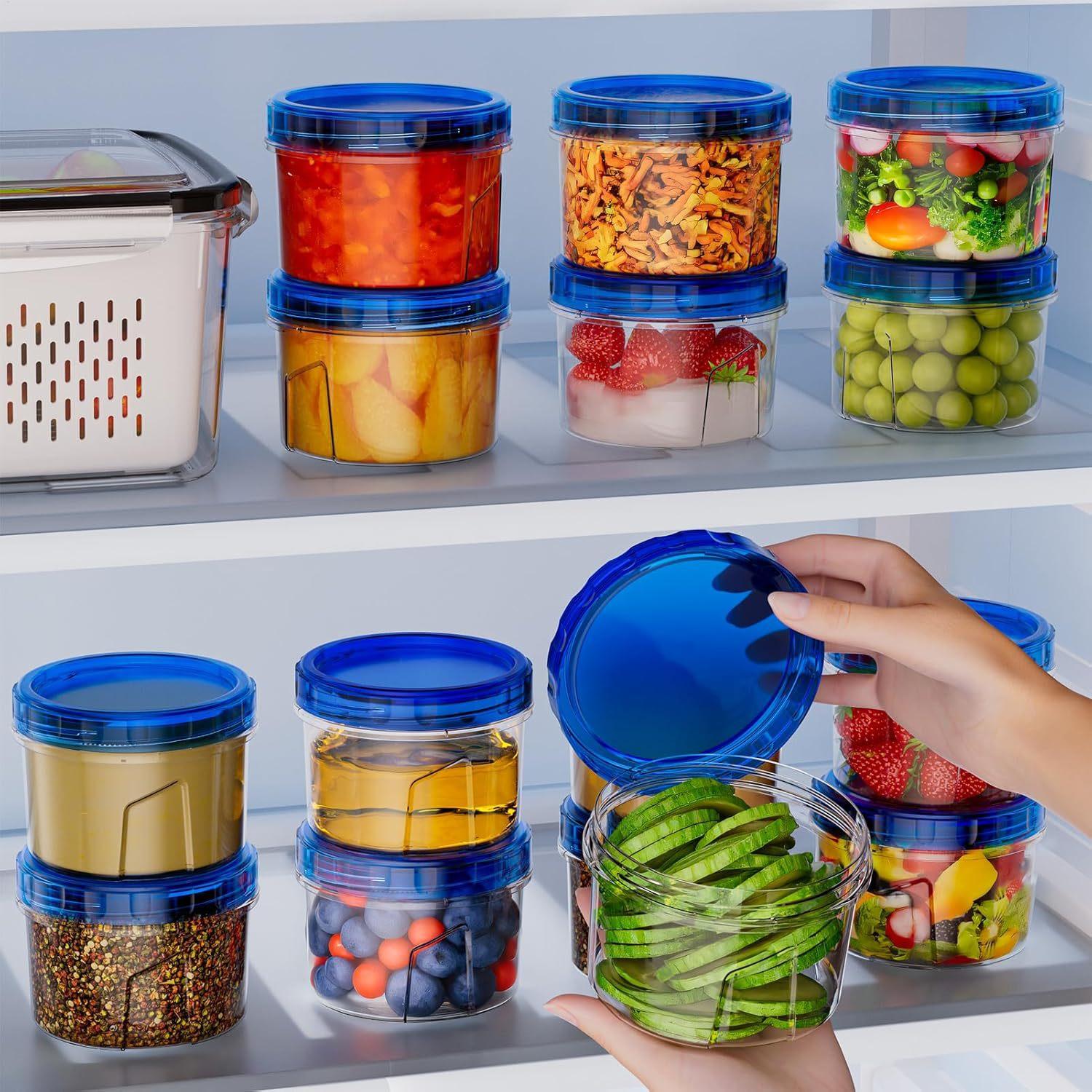 冷凍庫用食品保存容器 6個入り 16オンス 漏れ防止 積み重 - Food Storage Kitchen のレビューと価格