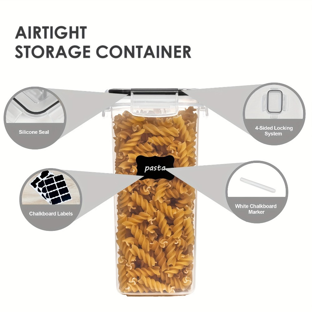 24個入り食品保存容器 12箱 12蓋 気密パントリーオーガ - Food Storage Time のレビューと価格