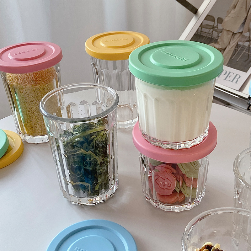 密閉されたガラス色の密封された収納ボックス,スナック,タンク - Food Storage Containers Glass のレビューと価格