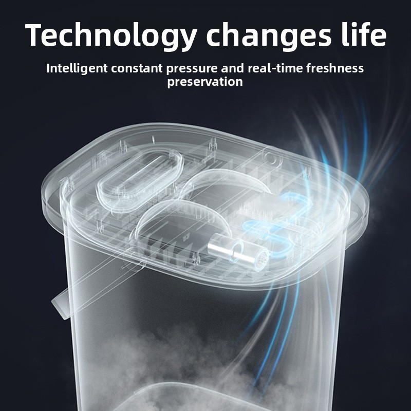 真空穀物保存バケツ、防湿密閉型大容量収納キャットフードバケツ - Food Storage Pet のレビューと価格