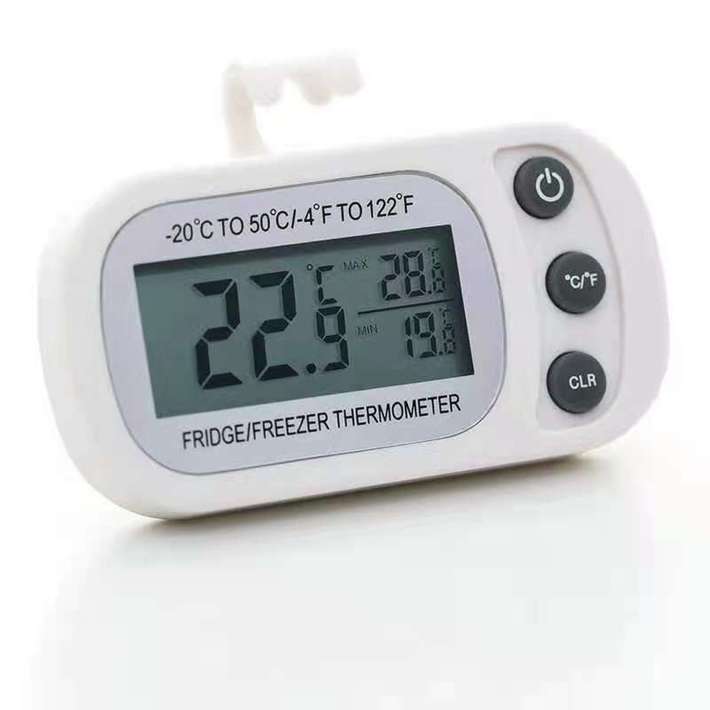 LCD温度計冷蔵庫用温度計食品保管用温度モニター読みやすい画 - Food Storage And Temperature のレビューと価格
