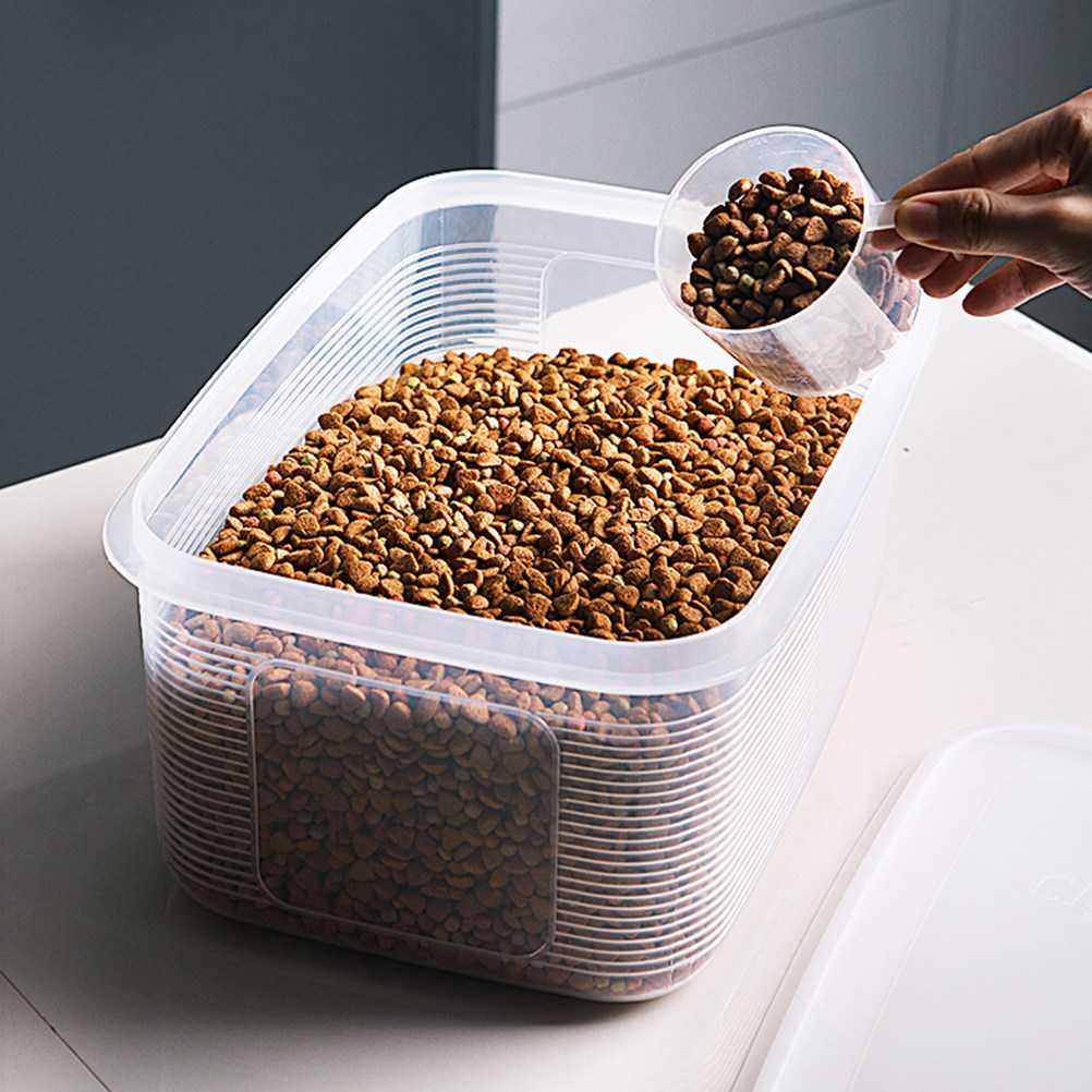 ペットフード保存容器 プラスチック製 密閉型 防湿収納ボック - Food Storage Pet のレビューと価格