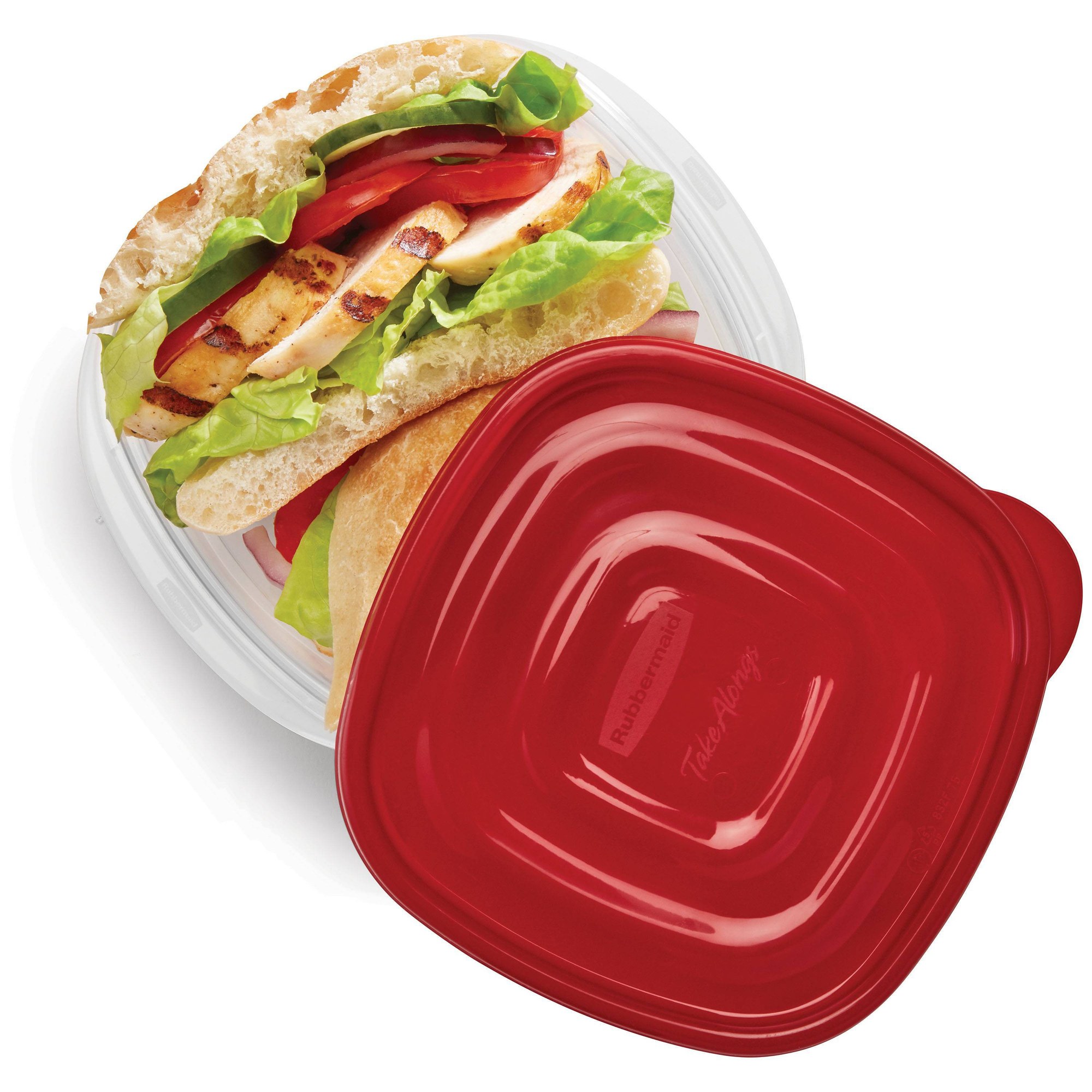 赤い蓋付き食品保存容器5個セット、1.26カップの再利用可能 - Food Storage Prep Containers のレビューと価格