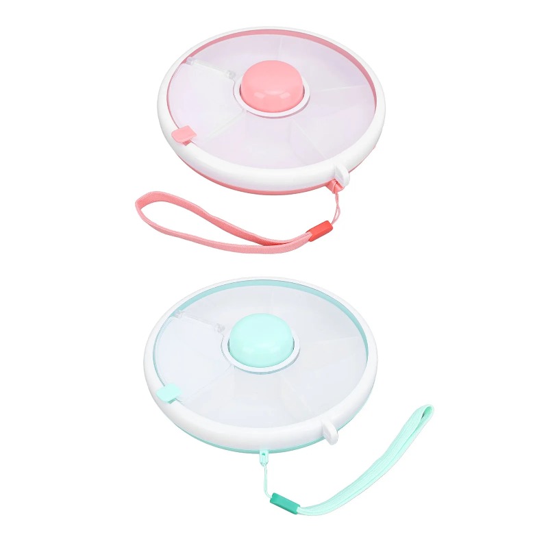 360 °   回転スナックコンテナ大容量シール子供用フルー - Food Storage Box Large のレビューと価格