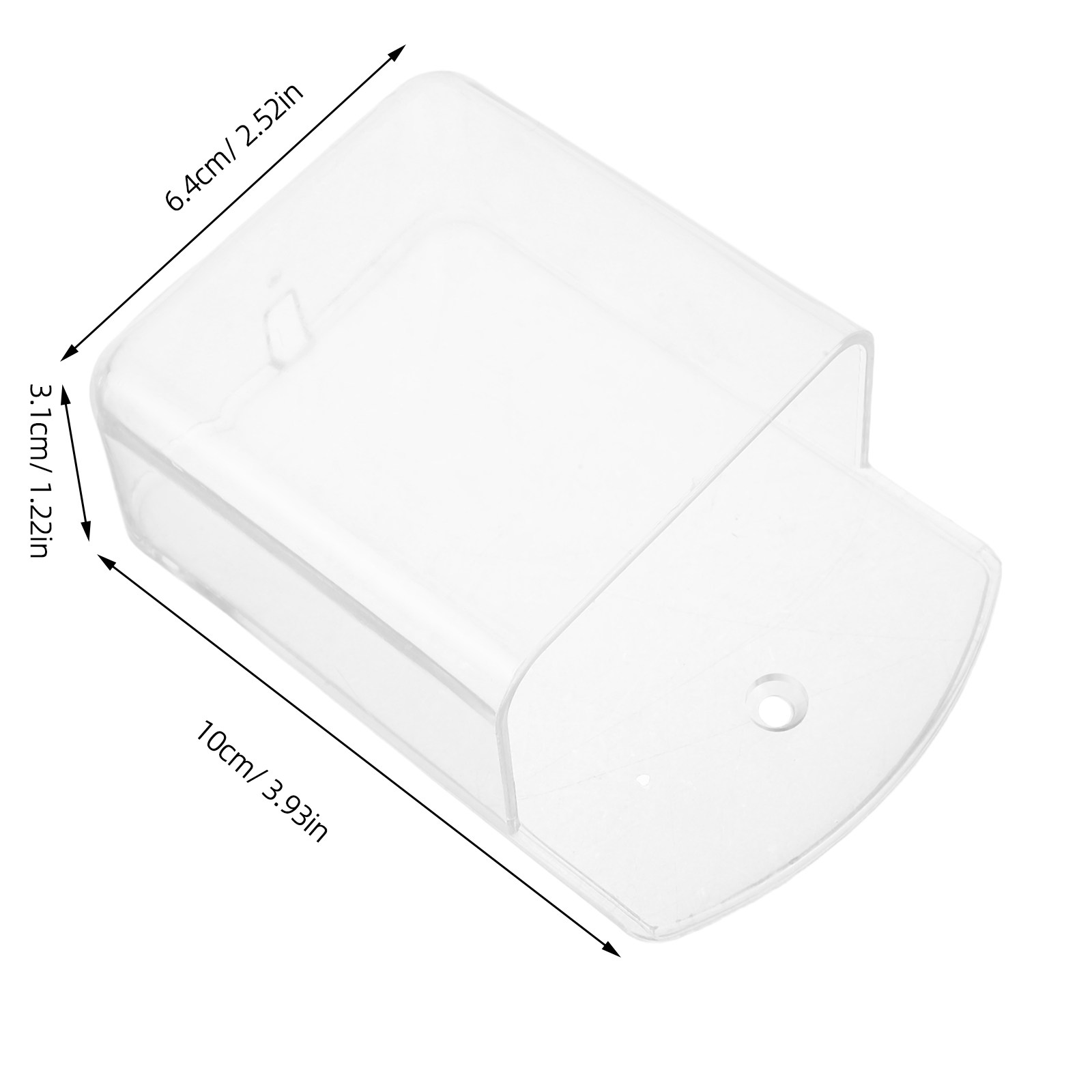リモコンホルダー 壁掛け 3.9x2.5x1.2インチ プラ - Food Storage Home のレビューと価格