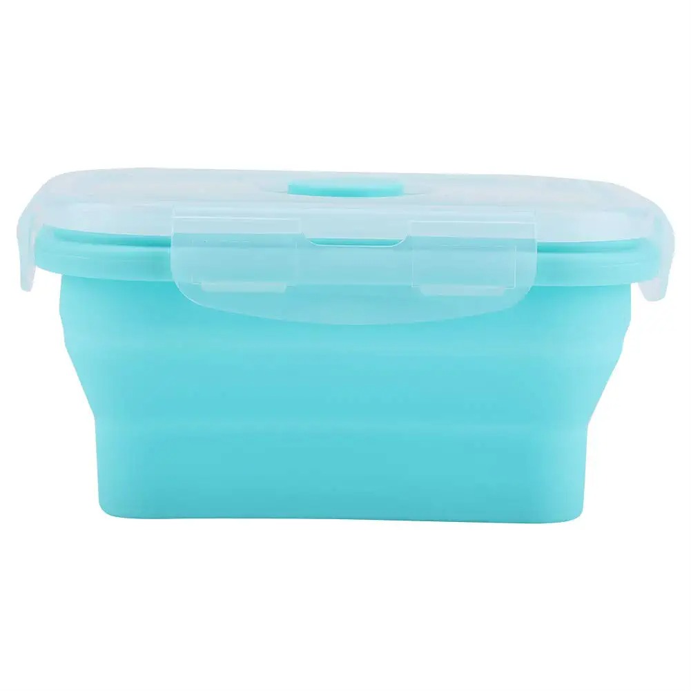 4 サイズ折りたたみシリコーン食品容器ポータブル弁当弁当箱マ - Food Storage Home のレビューと価格