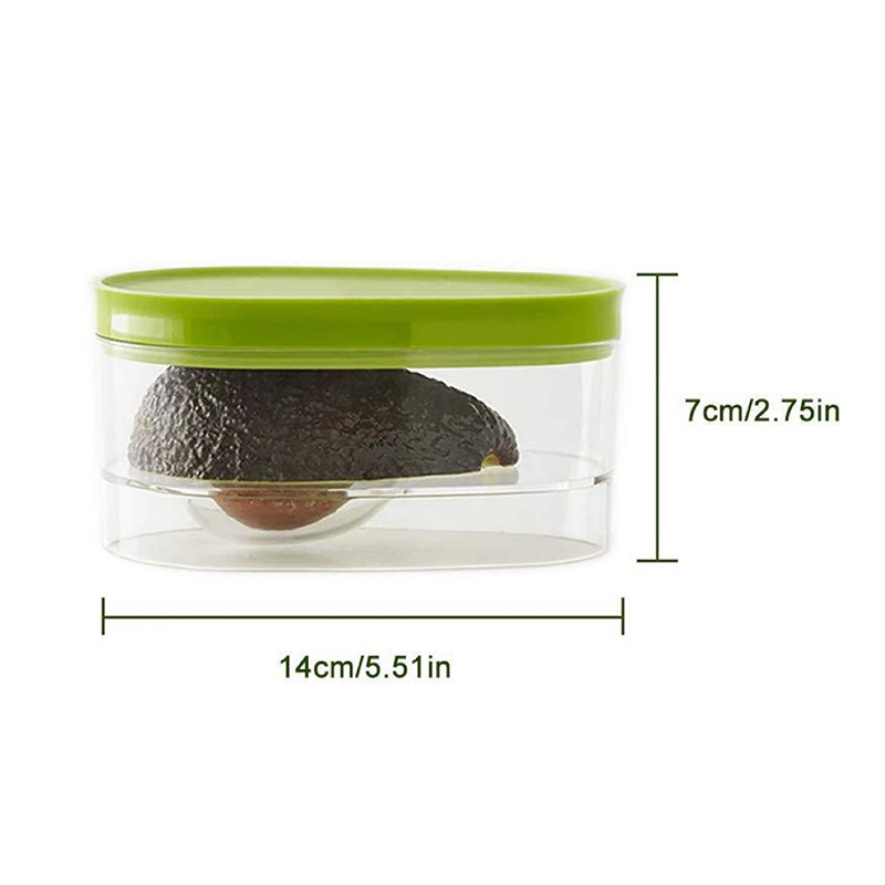 アボカド食品保存ボックス省スペースプラスチックフルーツコンテ - Food Storage Time のレビューと価格