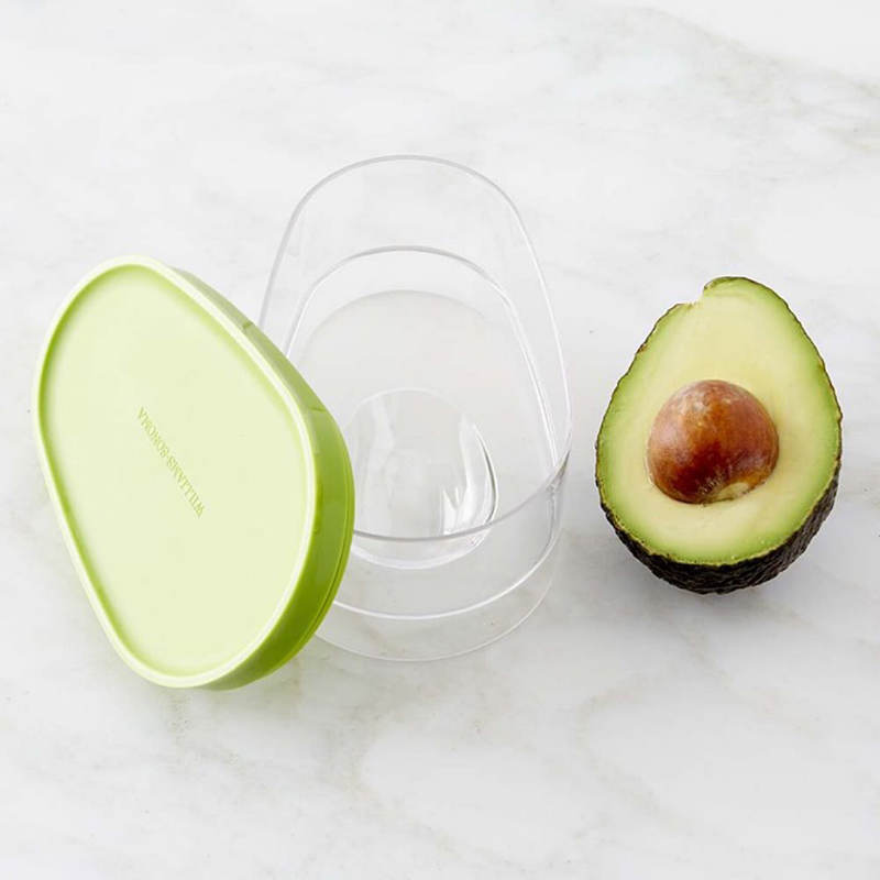アボカド食品保存ボックス省スペースプラスチックフルーツコンテ - Food Storage Time のレビューと価格