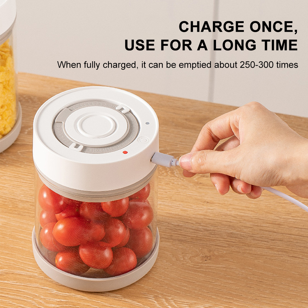 キッチン防湿ガラスコーヒー豆ジャー自動インテリジェント真空保 - Food Storage Time のレビューと価格
