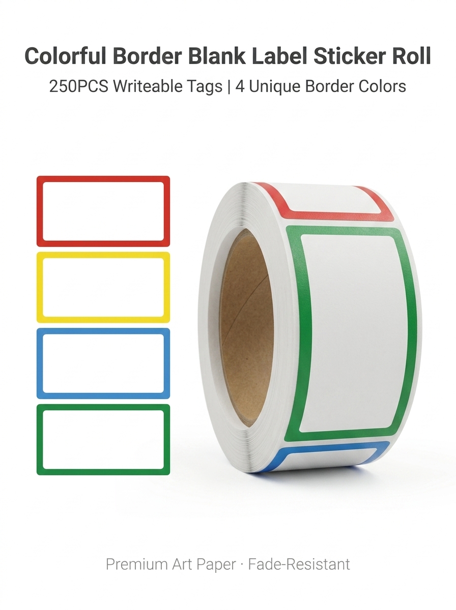250 個/ロール名ストレージブック分類ステッカー、4 デザ - Food Storage Labels のレビューと価格