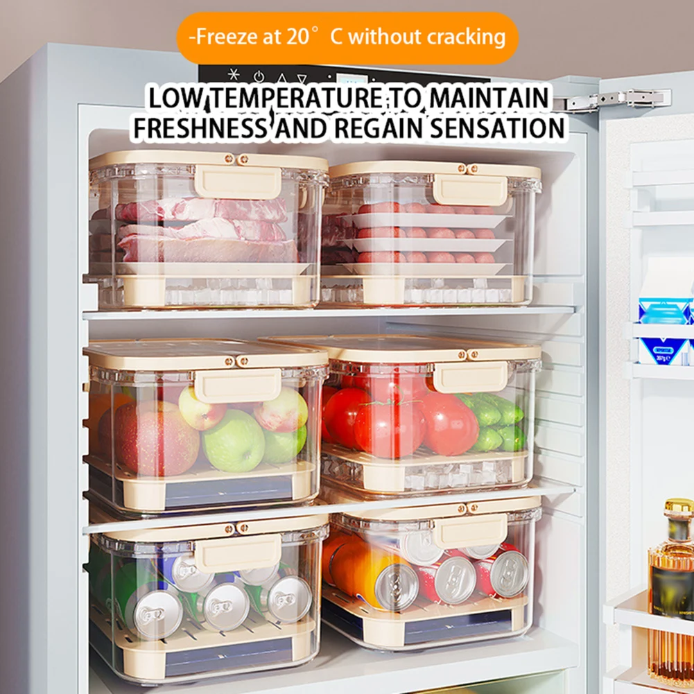 ポータブル食品保存容器 大容量 気密鮮度ボックス 排水プレー - Food Storage Box Large のレビューと価格