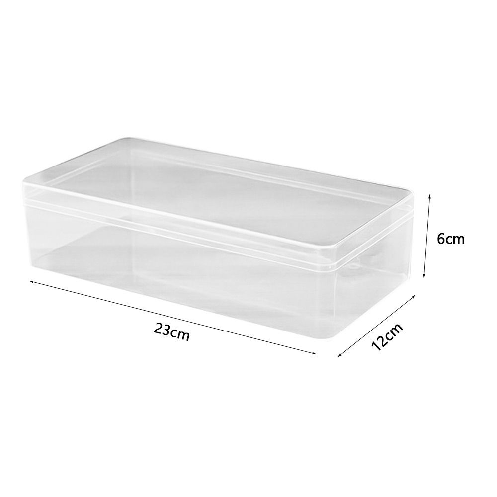厚い長方形のプラスチック製収納ボックス,透明度の高いアクリル - Food Storage In Plants のレビューと価格