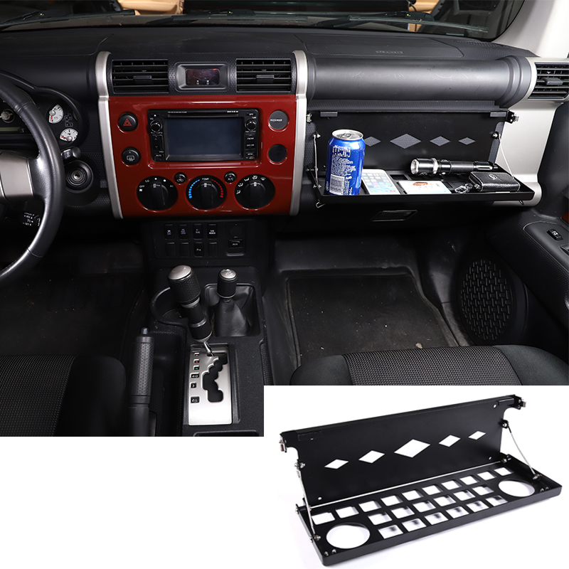 2007-2021年式トヨタFJクルーザー用 車用助手席収納 - Food Storage Aluminum のレビューと価格