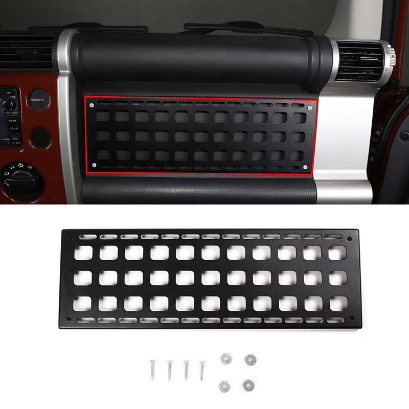 2007-2021年式トヨタFJクルーザー用 車用助手席収納 - Food Storage Aluminum のレビューと価格