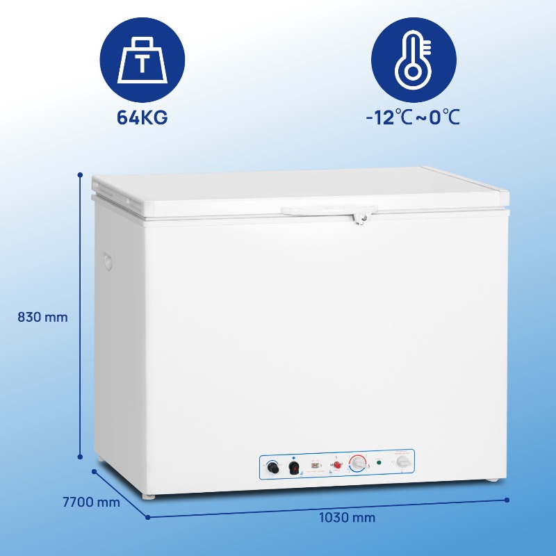 Airo 低価格シングルドアトップオープン型静音省エネプロパ - Food Storage And Temperature のレビューと価格