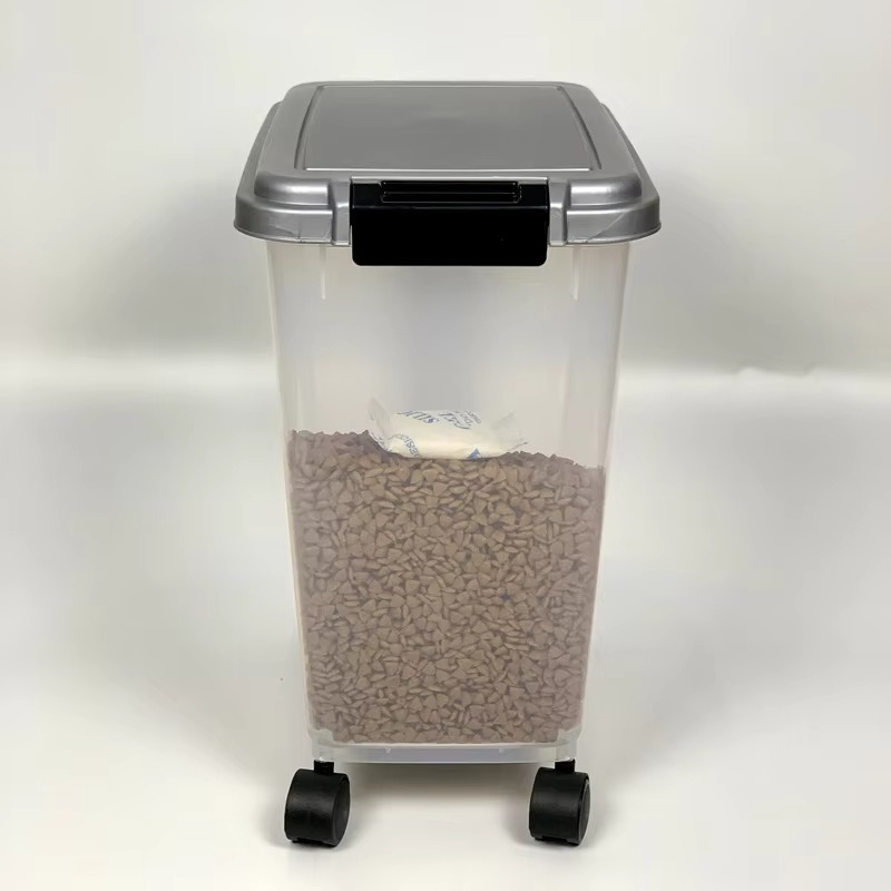 ペットフード収納容器（キャスター付き）メーカー卸売 S M  - Food Storage Pet のレビューと価格