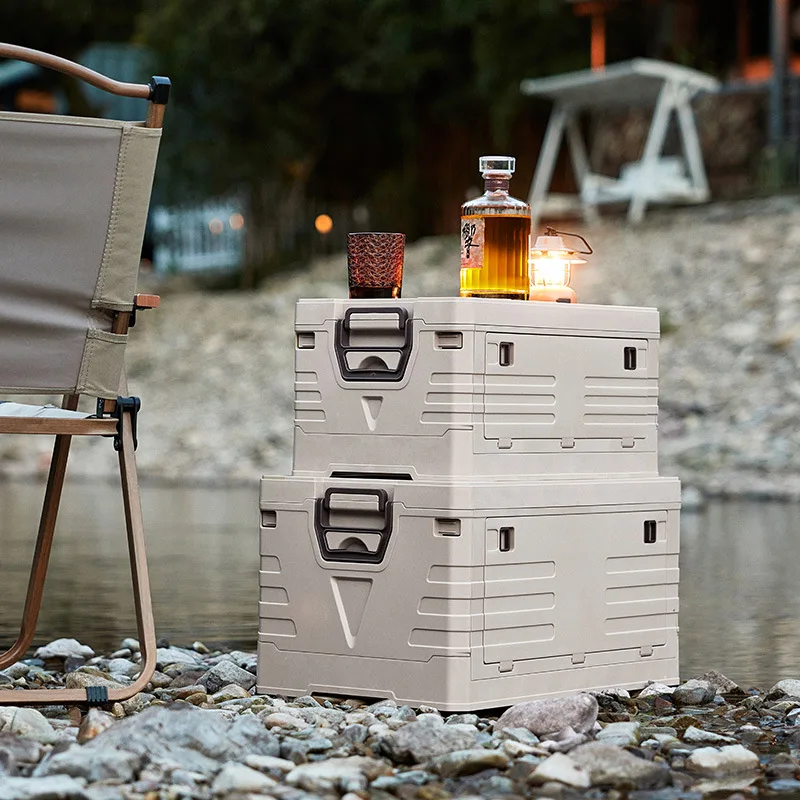 車用収納ビン アウトドア キャンプ用 折りたたみ式収納ボック - Food Storage Box Large のレビューと価格