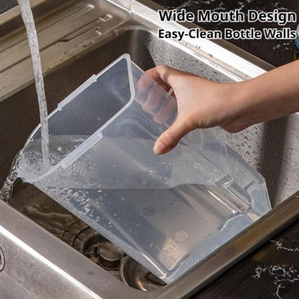 プラスチック製ペットフード保存容器 計量カップ付き 耐久性が - Food Storage Pet のレビューと価格