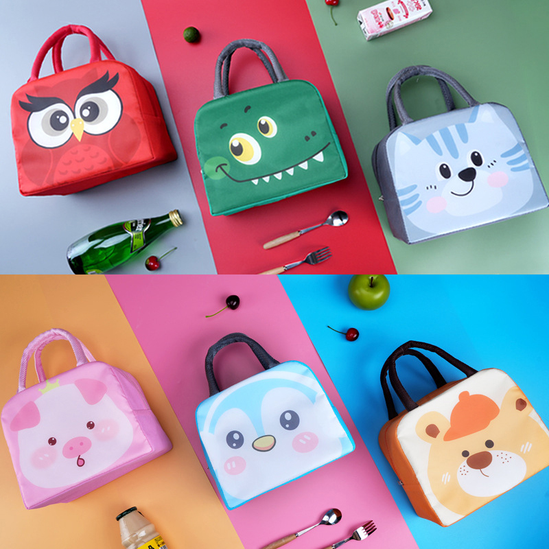 子供のための漫画のクーラーランチバッグ,アルミサーマル,オッ - Food Storage Aluminum のレビューと価格